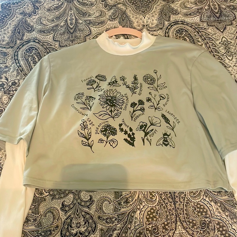 10-12yr, girl (long sleeve shirt) from ROMWE